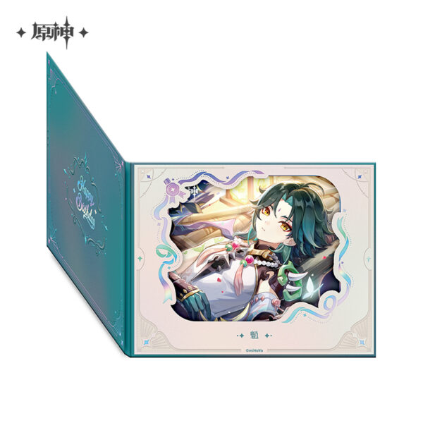 Genshin Impact 2025 Birthday Series Flip-Page Lattice Window